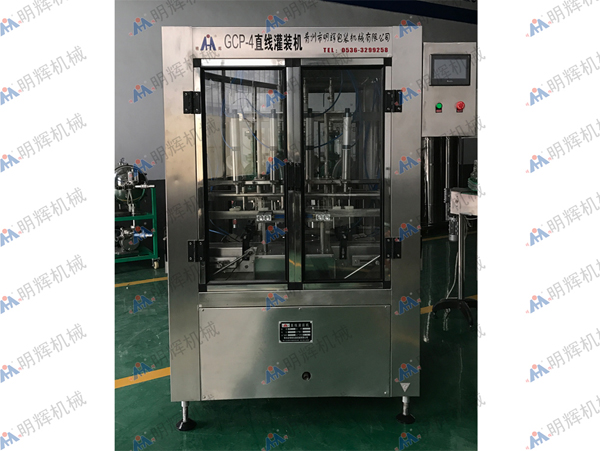 全自動直線流量計(jì)式灌裝機(jī)